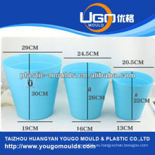 Molde plástico de la cesta de la inyección del molde de la cesta del plástico en taizhou zhejiang China